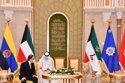 Ambassador Dimitar Dimitrov presented his credentials to the Emir of the State of Kuwait